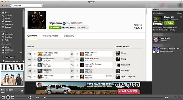 Spotify brasil pc