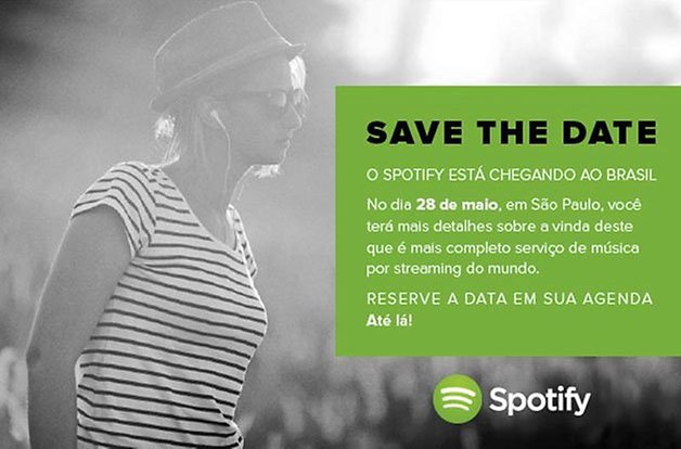 Spotify brasil save date