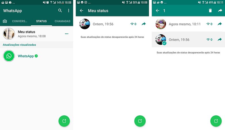 meu status whatsapp