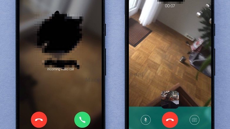 whatsapp ios video call
