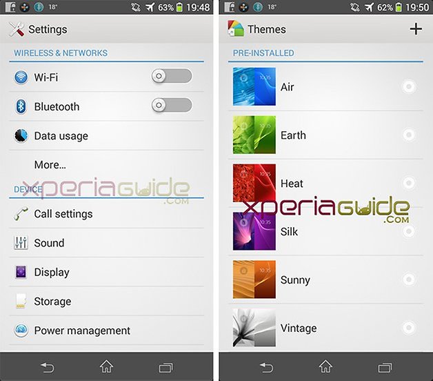 Xperia SP Android Jelly Bean