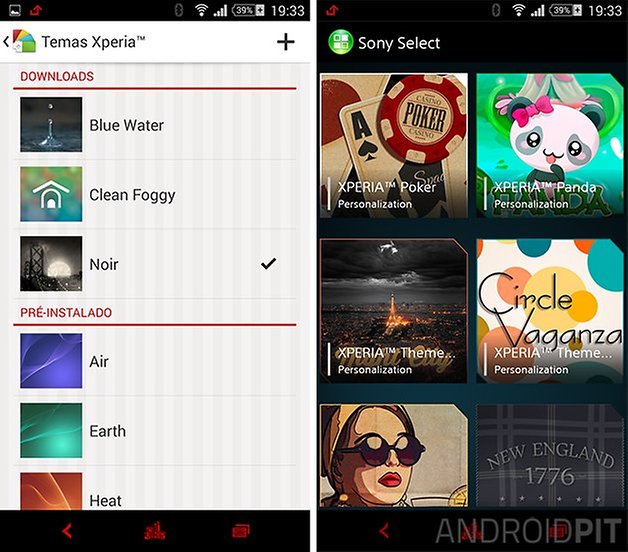 Xperia z2 dicas temas