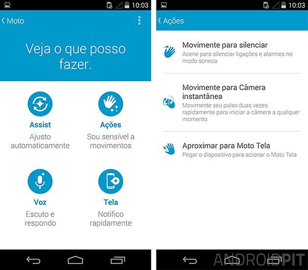 acoes motorola