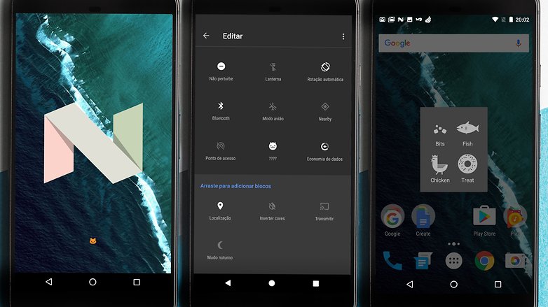 nougat easter egg