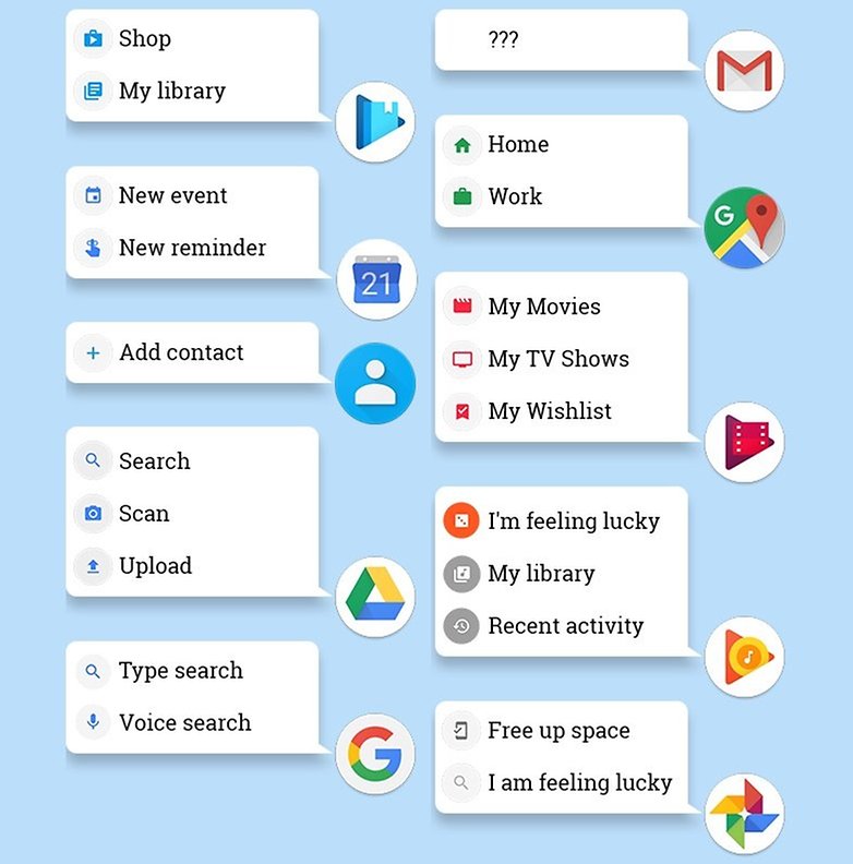 pixel launcher shortcut mockups