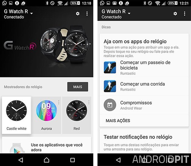 android wear app atualizado