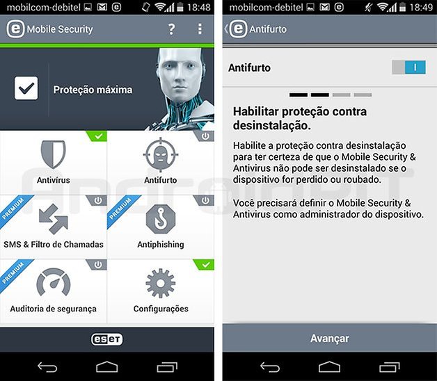 antifurto eset app