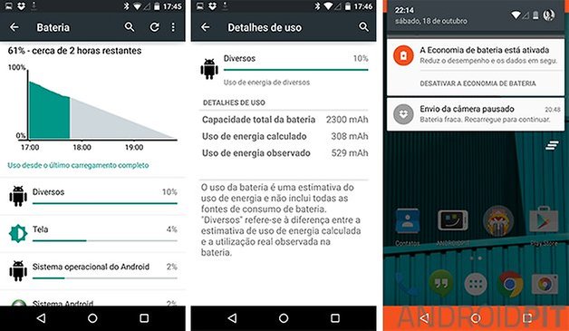 bateria android lollipop