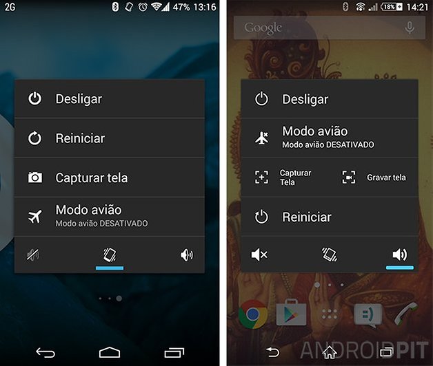 botao energia android lollipop
