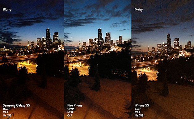 camera firephone comparison