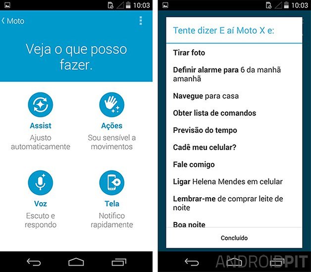 comandos de voz motorola