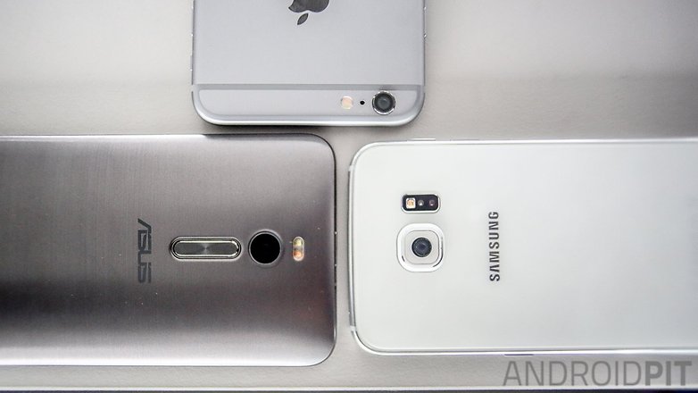 comparacao camera zenfone 2 galaxy s6 iphone 6 plus