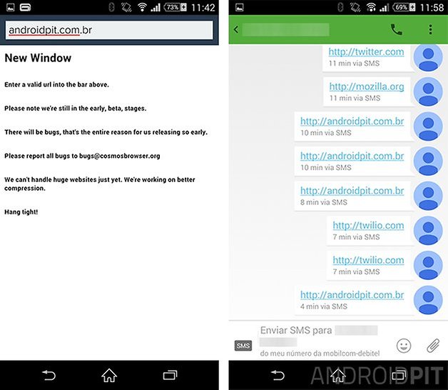 cosmos browser beta android