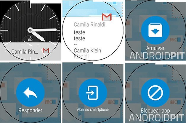 email android wear
