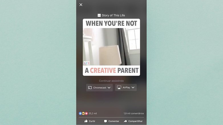 facebook assistir tv