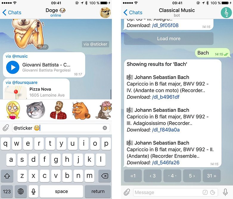 telegram bot versao 2 0