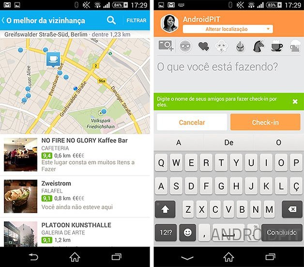 foursquare app