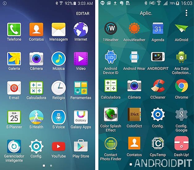 galaxy s6 touchwiz gaveta apps