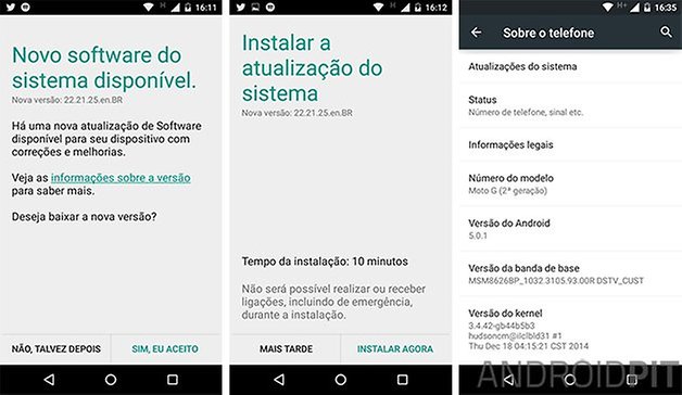 lollipop moto g 2014 android 5 0 1