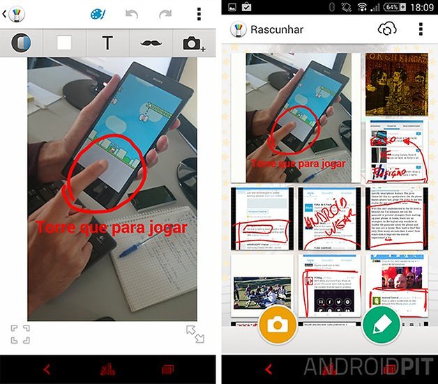 rascunho xperia z2