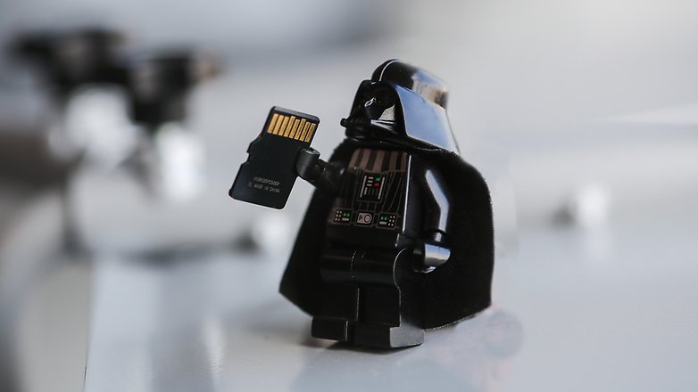 Darth Vader micro SD ANDROIDPIT