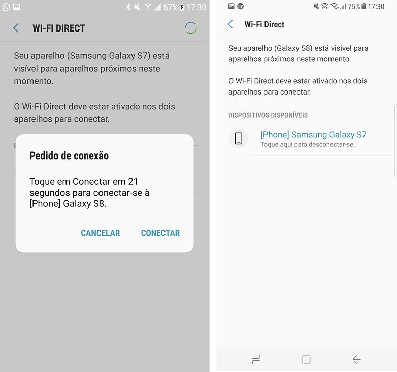 wifi direct conexao BRA