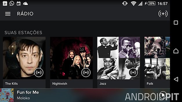 spotify radio melhores app radio