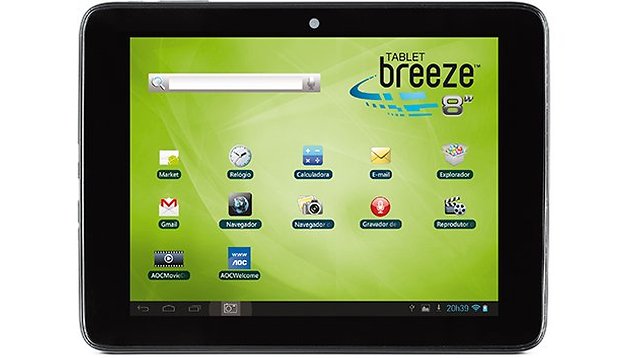 Breeze 8: tablet Android da AOC pode ser comprado por R$ 449,00