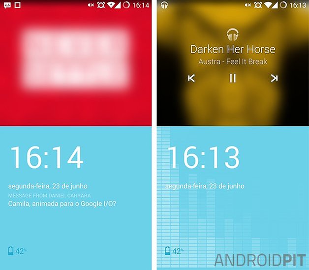tela bloqueio OnePlusOne