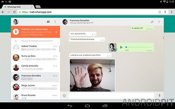 whatsapp web for tablet download