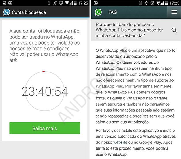 whatsapp whatsappplus bloqueo