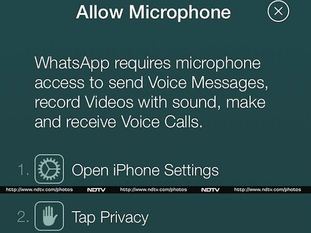 whatsapp iphone voice calling