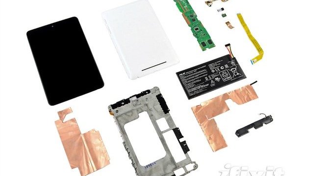 Ecco com'è un Nexus 7 visto dall'interno