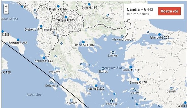 Flight Search, la ricerca voli secondo Google