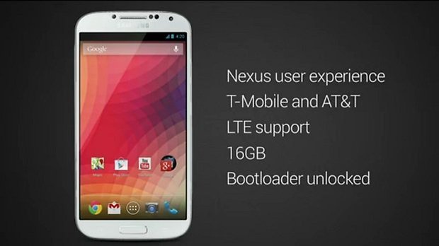 Galaxy S4 Google IO