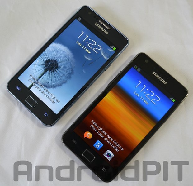 galaxy s2 plus display
