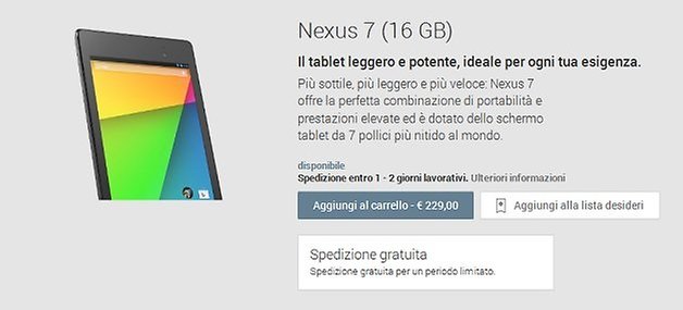 play italia nexus 7