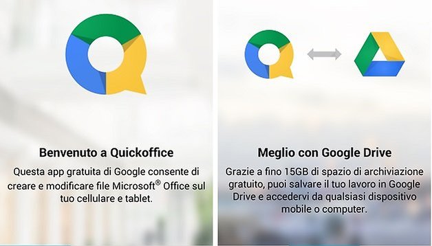Quickoffice diventa gratis e regala 15 GB su Google Drive