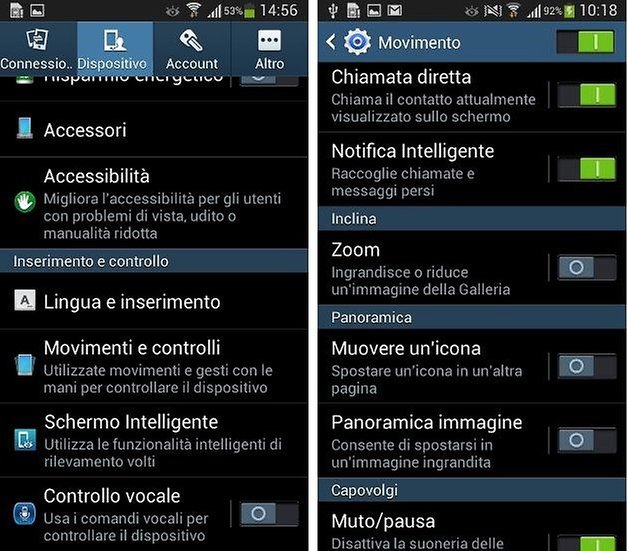 sgs4 mini gesture