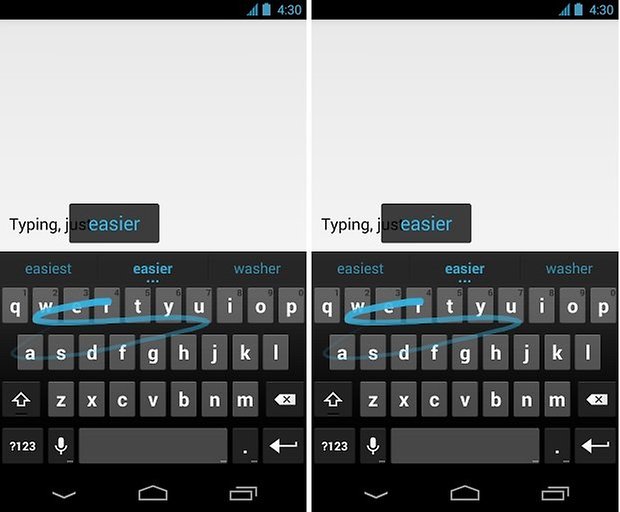 tastiera stock android
