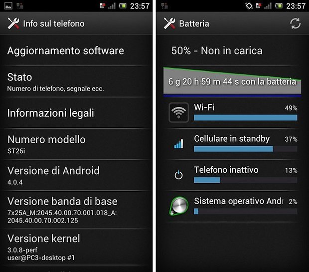 xperia j screenshot