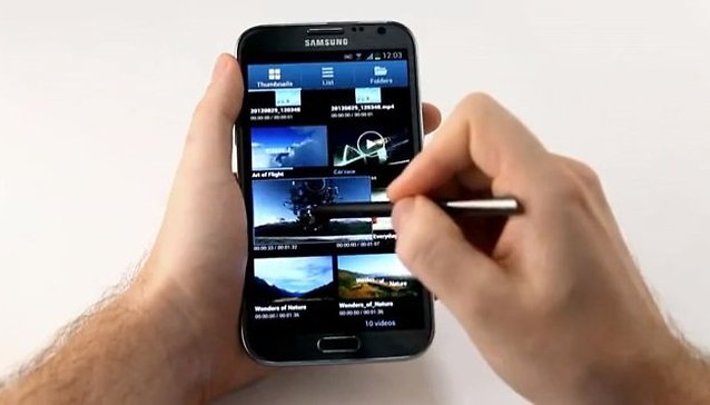 Hands-on oficial do Galaxy Note 2 pela própria Samsung