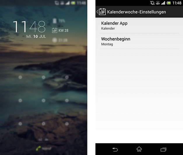 dashclock widget kalenderwoche