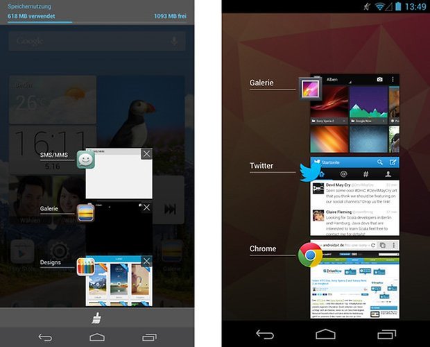 emotionui android offene apps