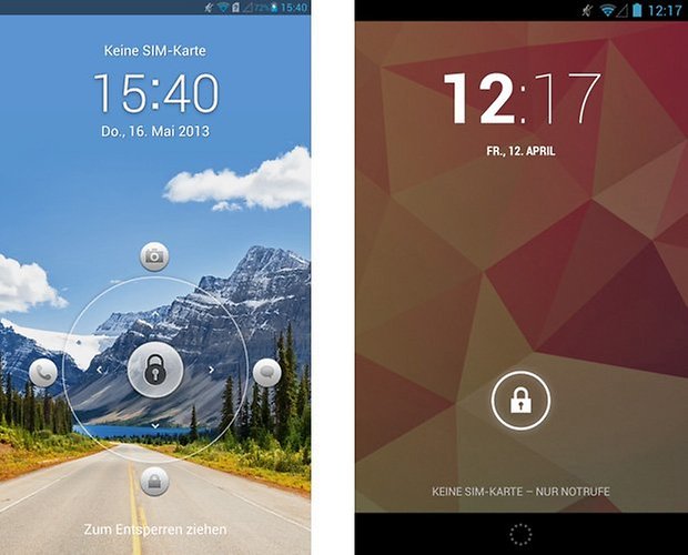 emotionui android lockscreen