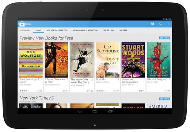 play store nexus 10