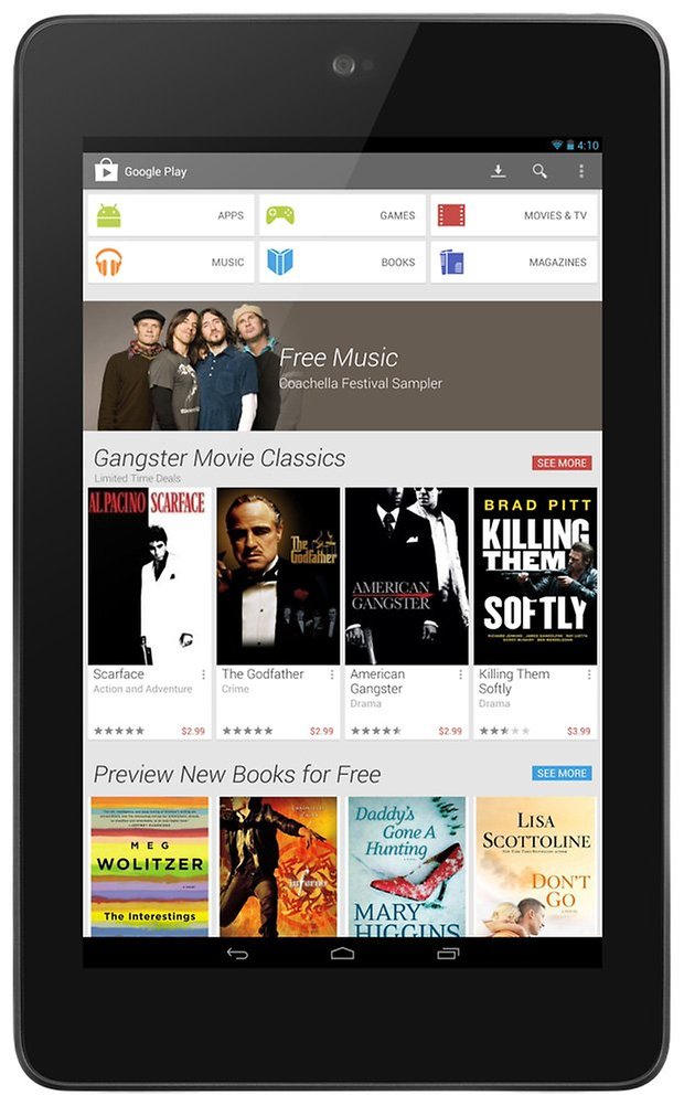 play store nexus 7