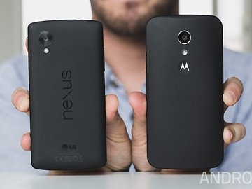 Motorola Moto G vs Google Nexus 5 : pourquoi 200 &euro; de plus ?