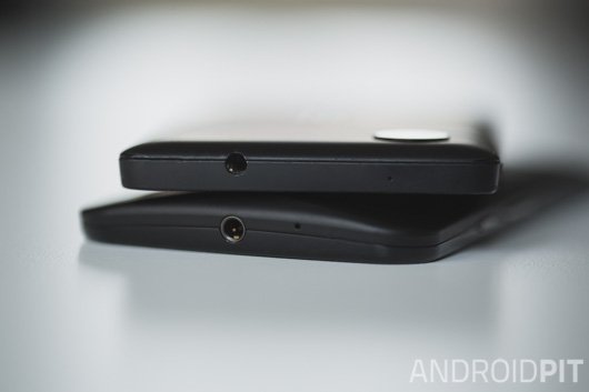 MotoG vs Nexus5 jack