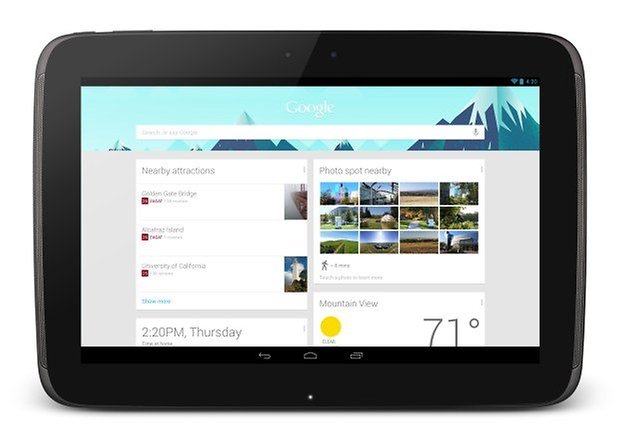 android 4.2 google now